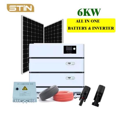 6kw Lithium battery solar energy system